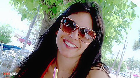 Fucking On The Beach With The Superb Spanish Milf Raquel Abril Who Cums Like A Slut