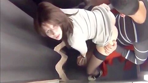 Young Couple Caught In The Dressing Room During Sex