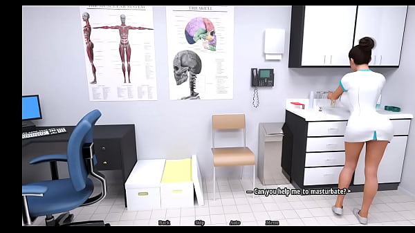 Sexy seductive doctor sucking my dick