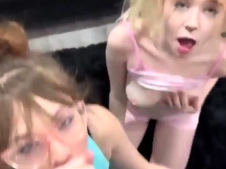 Glam blonde ass cumshot after hardcore anal