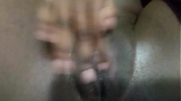 Ebony Fingers Tight Pussy